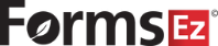 Logo of FormsEz, a company that likely specializes in simplifying form management or document processing. 